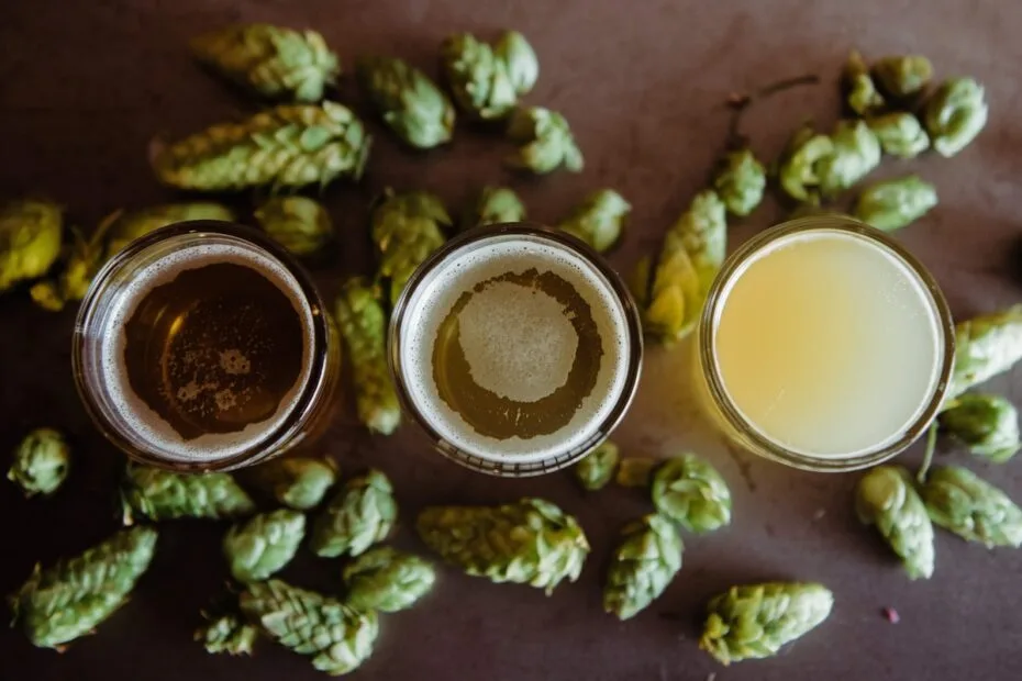 Cerveja Porter escura em copo tipo pint com espuma cremosa marrom clara - estilo dark ale britanico